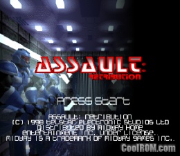 Assault - Retribution ROM (ISO) Download for Sony Playstation